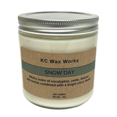 KC Wax Works Candle - Snowy Day KC Wax Works Candle - Snowy Day