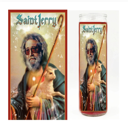 Kitschup Creations Celebrity Prayer Candle - Saint Jerry