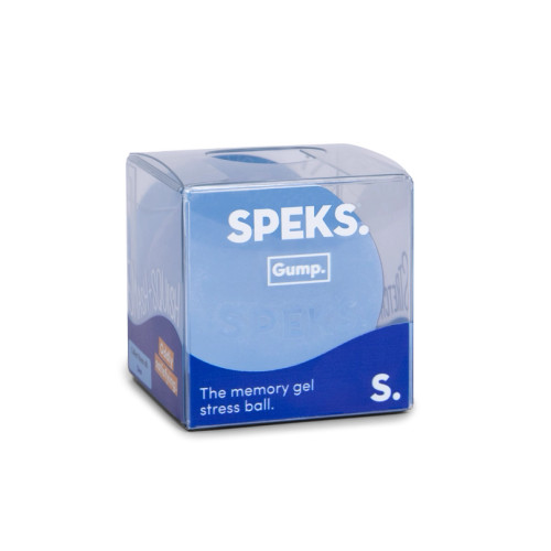 Speks Gump The Memory Gel Stress Ball - Blue