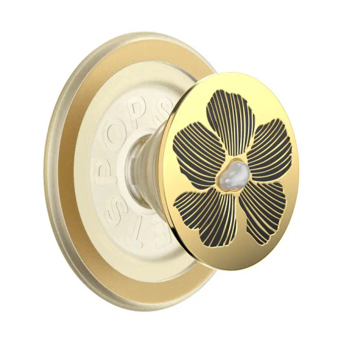 Pop Socket Mag Safe Phone Grip - Mae Flower with Pearl
