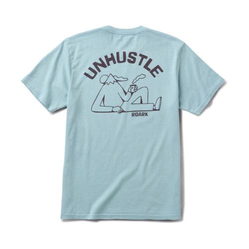 Roark Unhustle Tee - Dusty Blue