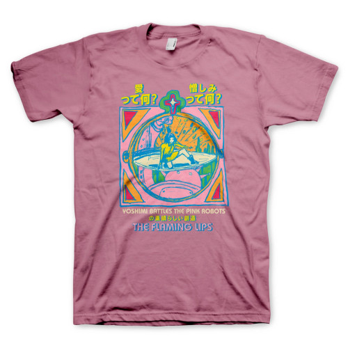 The Flaming Lips Tee - Yoshimi Pink