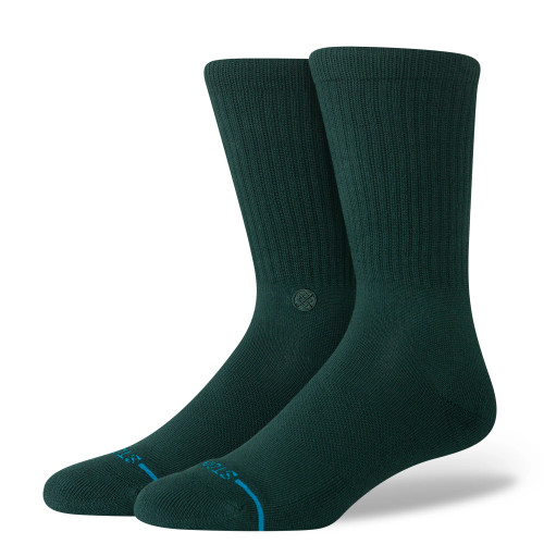 Stance Icon Crew Socks - Pine Stance Icon Crew Socks - Pine