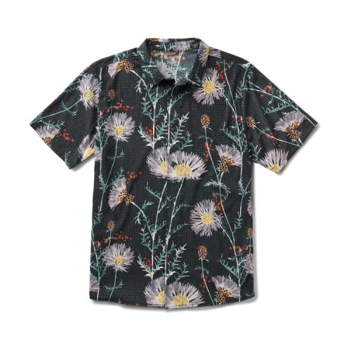 Roark Bless Up SS Button Up Shirt - Onyx