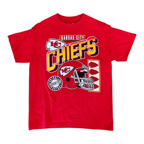 Junk Food Women's Chiefs Checkdown Tee - Red