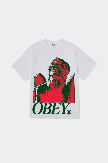 Obey Blindfold Tee - White