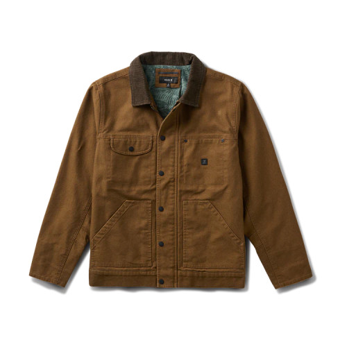 Roark Open Roads Waxed Canvas Jacket - Otter