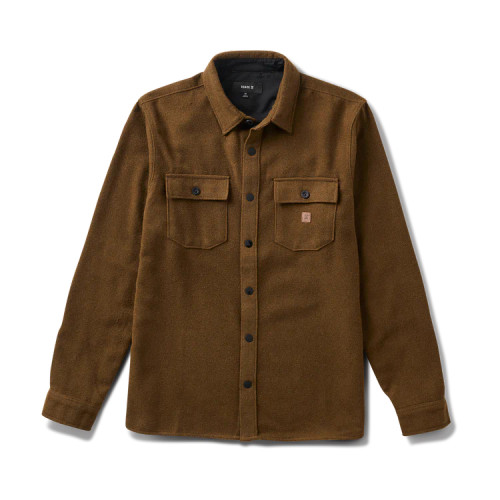 Roark Nordsman Flannel LS Button-Up Shirt - Otter