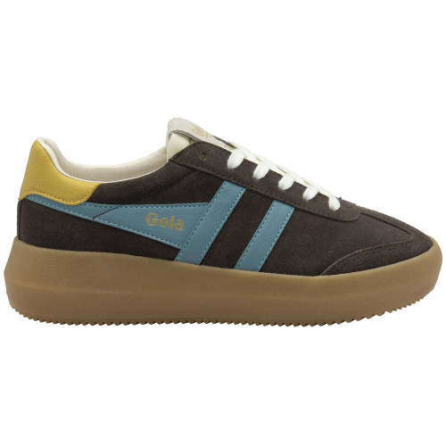 Gola Athena Shoes - Mocha/Ocean/Pollen/Gum