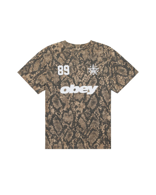 Obey Rewind Heavyweight Tee - Vintage Rattlesnake