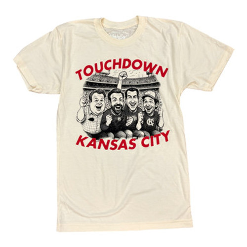 Wonderboy Apparel Touchdown Tee - Cream