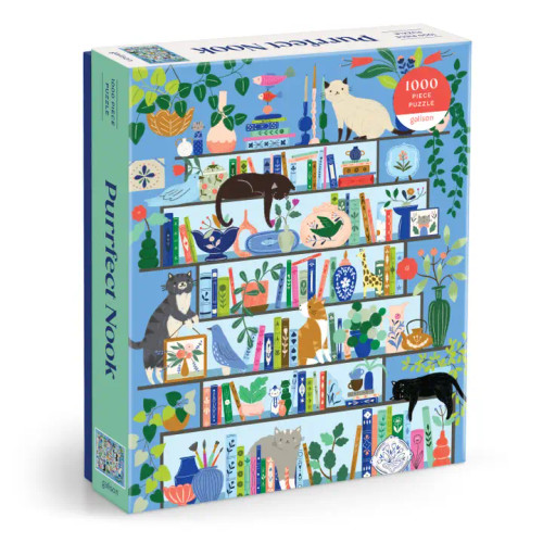 Galison Purrfect Nook 1000 Piece Puzzle Galison Purrfect Nook 1000 Piece Puzzle