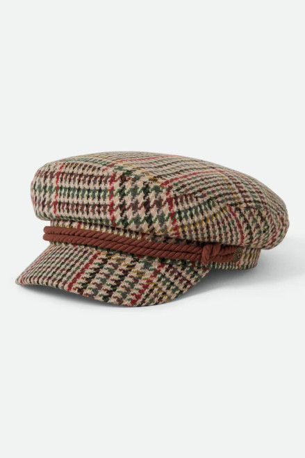 Brixton Fiddler Fisherman Cap - Sand/ Adrenaline Rush/ Wild Green