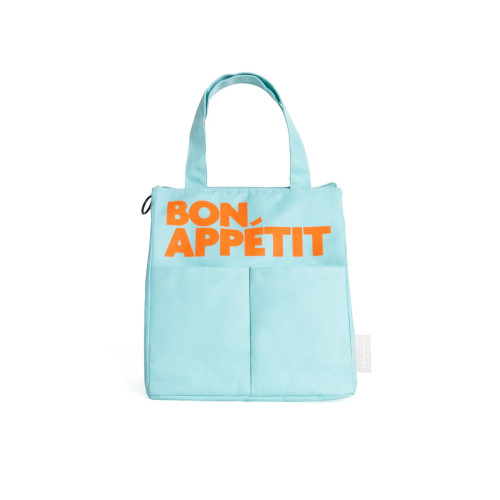Helio Ferretti Bon Appétit Isometric Lunch Bag - Mint Green Helio Ferretti Bon Appétit Isometric Lunch Bag - Mint Green
