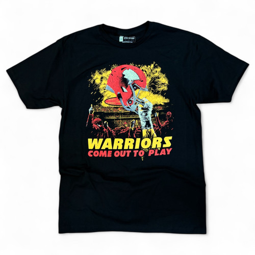 1853 Clothing Co. Warriors Come Out TO Play Tee - Black