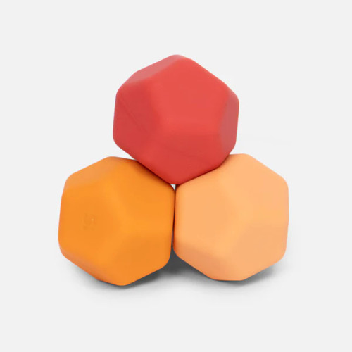 Speks Odds Silicone Fidget Magnet Set - Orange Planes