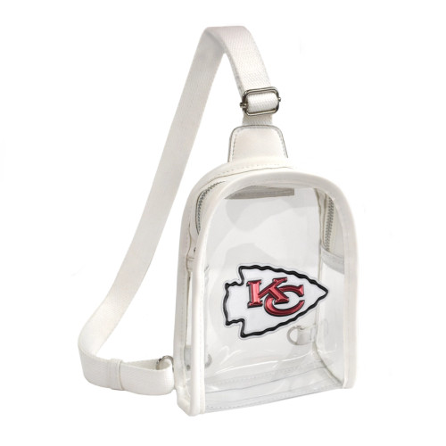 Little Earth Productions NFL Kansas City Chiefs Clear 3D Mini Sling