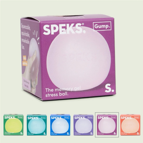 Speks Gump The Memory Gel Stress Ball - Moon Jelly