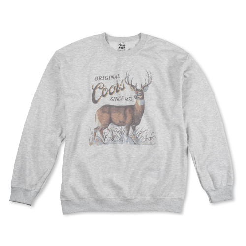 American Needle Coors Friday Fleece Crew - Ash Grey