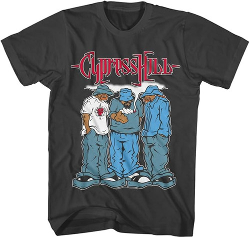 Officially Licensed Cypress Hill Blunted Smoke - Charcoal
