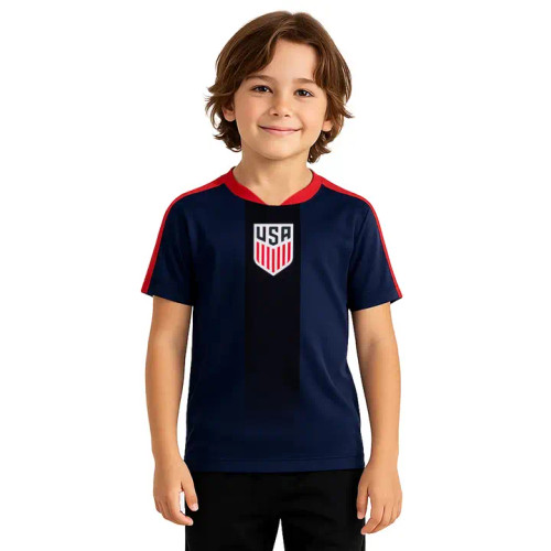 Officially Licensed Youth US Men's National Team Game Day Shirt - Navy