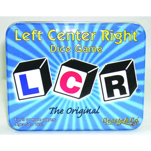 Lcr Left Center Right Dice Tin Game