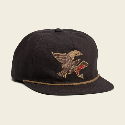 Howler Bros Osprey Prey Snapback - Black Twill