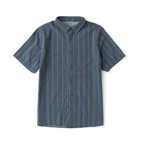 Roark Bless Up Breathable Stretch Shirt - Neptune