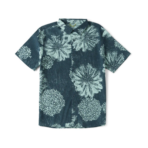 Roark Bless Up Breathable Stretch Shirt  - Navy Pukpulko