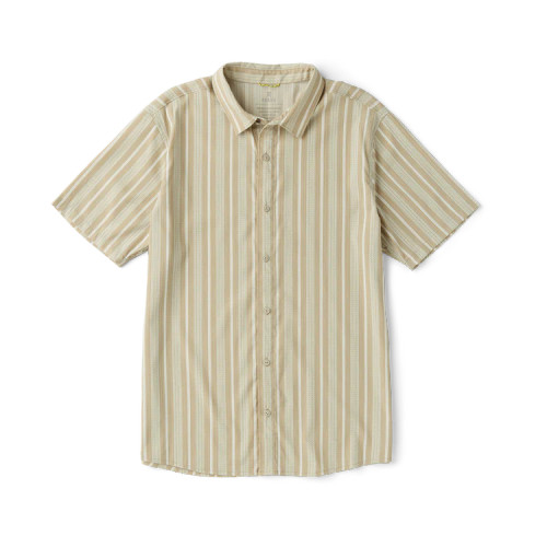 Roark Bless Up Breathable Stretch Shirt - Beige