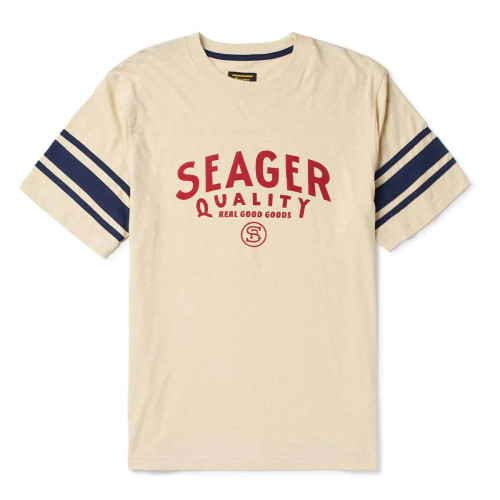 Seager Riggins Crew Tee - Cream