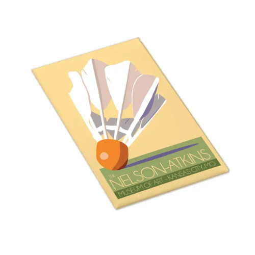 Bozz Prints Kansas City Nelson Atkins Museum of Art Magnet - Hard