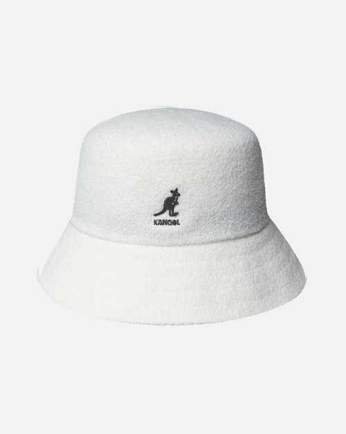 Kangol Bermuda Bucket Hat - White