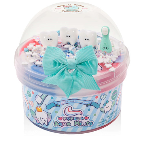 Kawaii Slime Company Aqua Minto 2 Slimes in 1 Dome Slime