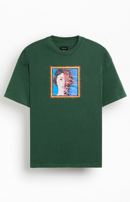 Brixton Mfg.Company Transform Short Sleeve Oversized Tee - Primal Green
