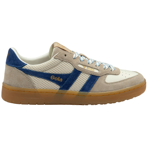 Gola Classics Women's Hawk 83 Shoe - Off White / Bone / Deep Blue / Gum