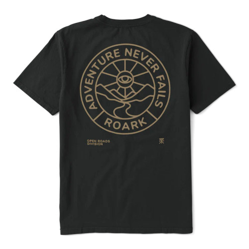 Roark Division Premium Tee - Washed Black