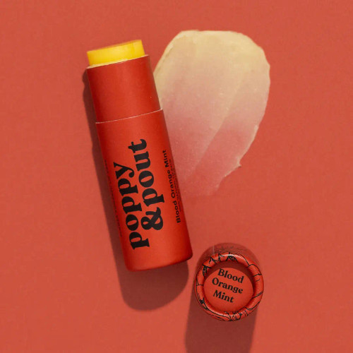 Poppy & Pout Lip Balm - Orange Mint