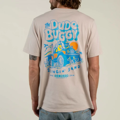 Sendero Provisions Co. Dude Buggy T-Shirt - Sand