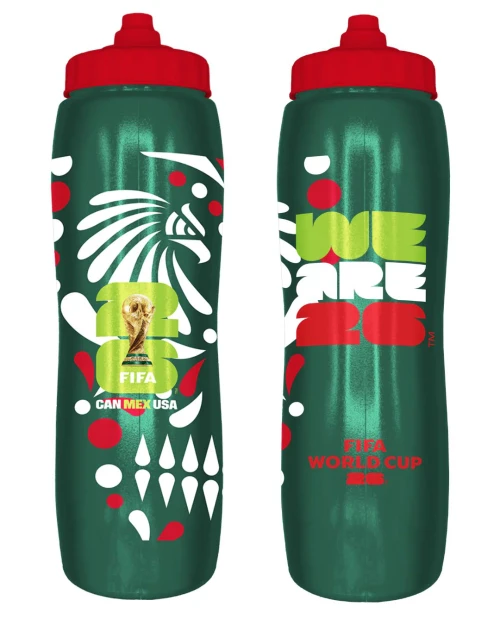 FIFA World Cup 26 Squeeze 32oz Water Bottle - Mexico