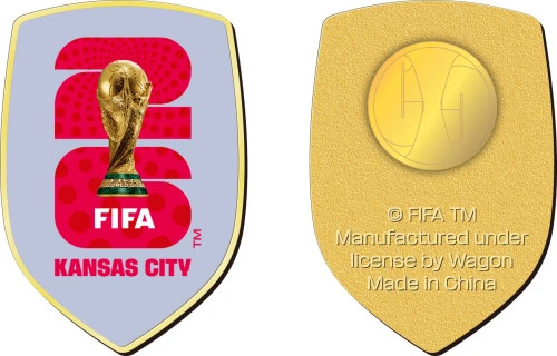 FIFA World Cup 26 2D Kansas City Pin