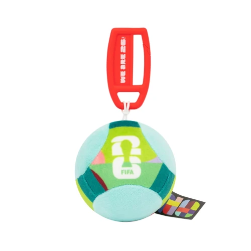 FIFA World Cup 3” Soccer Clip On Plush -Teal