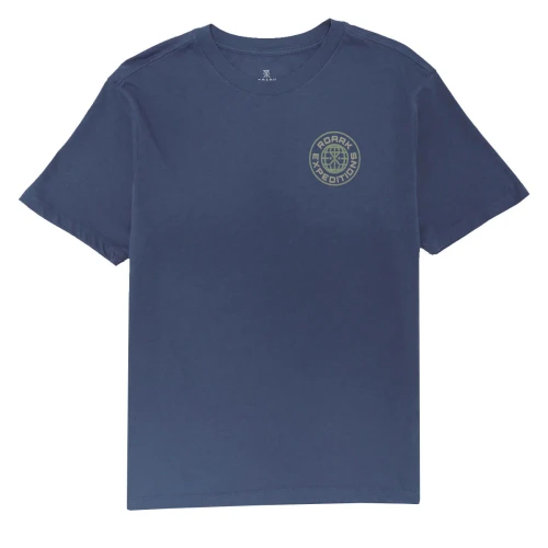 Roark Goin Global Premium Tee - Washed Indigo