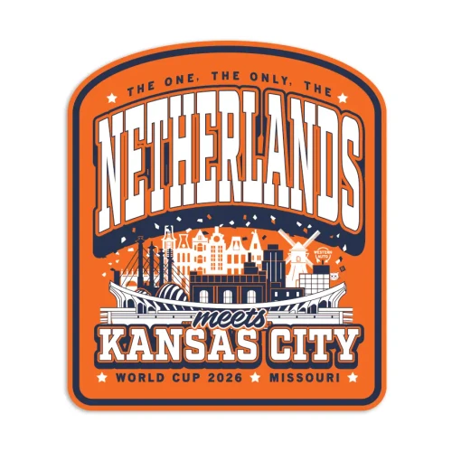 RAYGUN Netherlands KC Max Die Cut Sticker