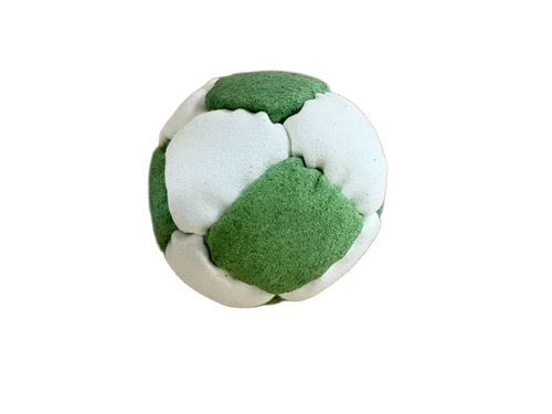 Soccer Pattern Freestylin Footbag - Green