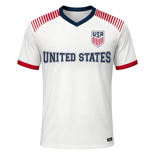 US Men's National Team Game Day Jersey Tee - White