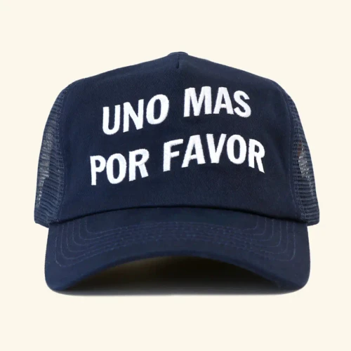 Motel Margarita Uno Mas Trucker Hat - Navy