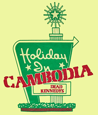 Officially Licensed Dead Kennedys (Yellow Hotel Cambodia) Tee - Yellow