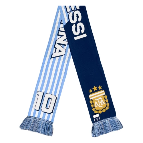 Officially Licensed Argentina Lionel Messi Scarf - Light Blue
