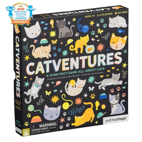 Catventures A Purr-fect Game All About Cats Board Game